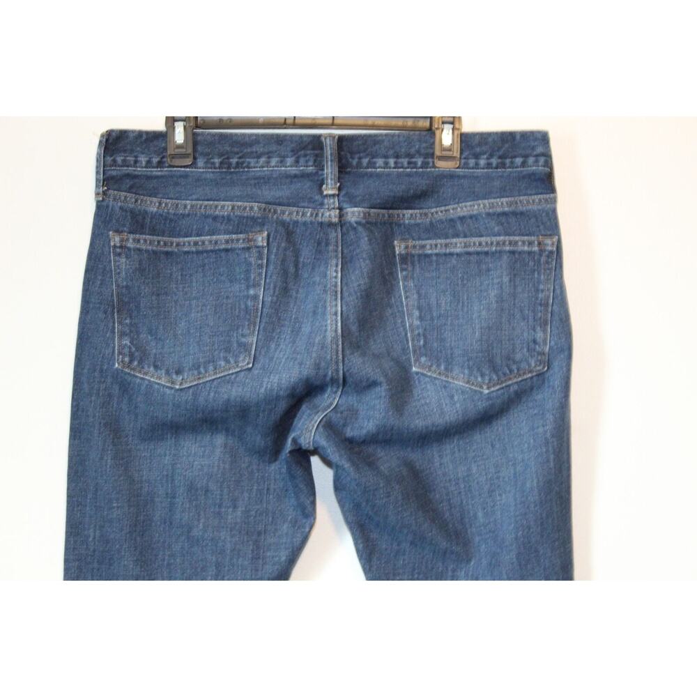 J. Crew 484 Slim Fit Jean AU643 Dark One Year Wash Men's Size 34 / 30 H14457 - Picture 6 of 8